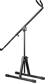 Meinl Percussion Professional Didgeridoo Stand with Padded Holders and Angle Adjustable Arm â€” Black Powder Coated Aluminum with Foldable Legs (TMDDGS)