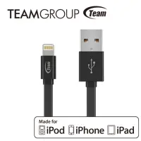 在飛比找momo購物網優惠-【TEAM十銓科技】Apple原廠認證充電/傳輸線 黑色(T