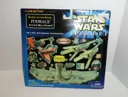 STAR WARS Phantom Menace Glow in the Dark Wall Stickers Podrace Pod Race WIZARD!