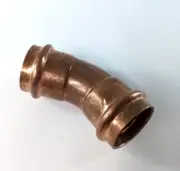 Nibco ProPress PC606 Copper Elbow fitting coupling 45 1-1/2" like Viega 77038