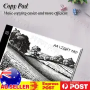 A4 LED Light Copy Pad Tracing Board Drawing Art Design Thin Pad Light Box AUS