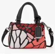 New $295 Tumi Women's Voyageur Valetta Micro Tote in Small Swallowtail Print