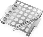 Skyflame Jalapeno Grill Rack with Handle and Chili Pepper Corer Tool - Large 36