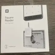 Square Credit Card Reader for iPhone, iPad and Android Magstripe Headset Jack