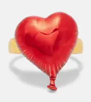 [Oscar de la Renta] Oscar de la Renta Heart Balloon ring One Size multicoloured