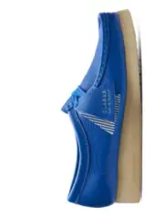 Clarks Wallabee Bright Blue WOMEN'S) - 26174009