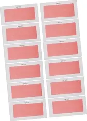 Ipetboom Facial Hair Remover Wax Strips Pack of 12 Non-woven Body Waxing Strips for Women Hair Removal Waxing Stickers
