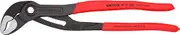 Knipex Cobra® High-Tech Water Pump Pliers grey atramentized, with non-slip plastic coating 300 mm 87 01 300