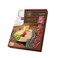 在飛比找蝦皮購物優惠-『日本好市多』一蘭拉麵 博多細麵 特製辣粉 一盒5入