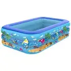 Framed Swimming Pool Cartoon Pattern Thickening Swimming Pool for Toddler Kids #