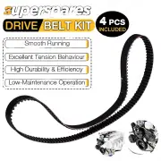 A/C & P/S & Alt Drive Belt Kit for Hyundai Excel X1 X2 1.5L G4AJ G4DJ