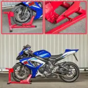 Motorcycle Front Wheel Chock Motorbike Garage Transport Paddock Stand