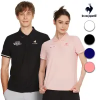 在飛比找momo購物網優惠-【LE COQ SPORTIF 公雞】休閒經典短袖POLO衫