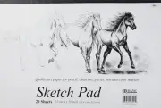 BAZIC Sketch Pad 20 Sheet 18" X 12", White Sketchbook Drawing Pads, Sketching Pa
