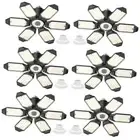 Led Garage Lights 6-Pack 200W Super Bright Ceiling Led Shop Lights, E26/E27