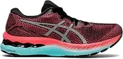 [ASICS] Women's Gel-Nimbus 23 Lite-Show Running Shoe, 12, Black/Pure Silver