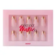 [INSTANT-MANI] Bond Gold Tip Press On Nails Set