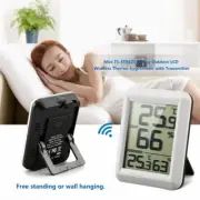 Digital LCD Wireless Thermometer Hygrometer with Transmitter Temperature Humidit