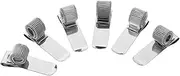 Homoyoyo Clip-on Pen Holder for Notebook Metal Clip Planner Accessories Office School