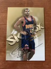 1998-99 Fleer Autographics BRYANT SMITH Auto NUGGETS