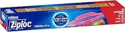 Ziploc Storage Bags Large that help keep food fresh, Resealable & Reusable Food Storage, Microwave Safe and BPA Free, 12-pack