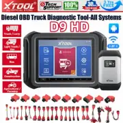 XTOOL D9HD Car Heavy Duty Diagnostic Scanner Diesel Truck Full Systems Scan Tool