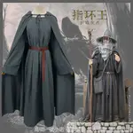 9月上新 廠家直銷 漫遊動漫甘道夫GANDALF巫師魔戒哈比人COSPLAY服棉麻斗篷披風 演出服