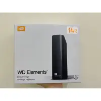 在飛比找蝦皮購物優惠-[全新] WD 威騰 Elements Desktop 14