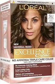 L'Oreal Paris Excellence Creme Nudes 5U Universal Light Brown
