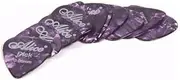 Set of 12x Alice Guitar Picks - 0.96mm - Purple - Strong Flexible Celluloid