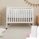 【Lebaby 樂寶貝】Cloud雲朵三合一嬰兒床+高密度支撐棉床墊＋剎車腳輪(嬰兒床/成長床/美式小沙發)