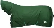 Saxon 63" 1200d Defiant Combo heavyweight turnout blanket green