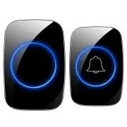 Wireless Doorbell NO battery Waterproof EU Plug LED Light 300M Long Range Smart 433MHz