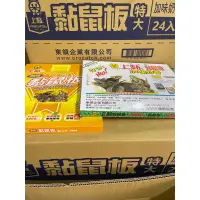 在飛比找蝦皮商城精選優惠-【整箱免運,蝦皮代開發票】 (24盒)上黏黏鼠板-2片裝 特