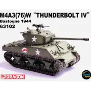 Dragon US M4A3(76)W VVSS Sherman Tank Thunderbolt 4 Bastogne 1945 Model