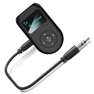 3.5mm AUX Rechargeable Bluetooth Audio Receiver Transmitter Adapter Handsfree r