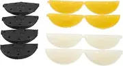 Ipetboom 12Pcs Non Slip Sneaker Sole Pads Noise Reduction Shoe Protectors Durable Adhesive Sole Protectors for Sports Shoes Wear Resistant Slip Design