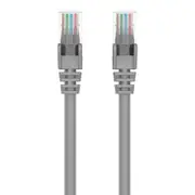RJ45 CAT-5e Patch Cable, Snagless Molded Grey 100