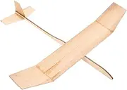 DRESSOOS DIY Wooden Airplane Kit Unfinished Craft for Hand Thrown Glider Model Creative Painting Fun for Outdoor Activities and Parent Interaction