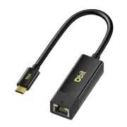 USB C to Ethernet Adapter, Gigabit RJ45 to Type-C (Thunderbolt 4/3) Ethernet ...