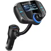 Upgraded Version Bluetooth Transmitter, Wireless Radio Adapter Car Kit