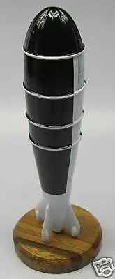 Konstantn Tsiolkovsky Space Rocket Bomb Wood Model Big