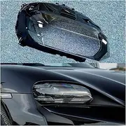 Car Headlight Cover Transparent Lampshade Lamp Case Headlamp Lens Shell Lampcover Compatible for Porsche Taycan 2019-2023 Lampshade Replacement(Right)