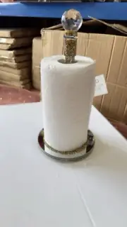 Hand Towel Stand. Crystal Crashed