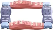 Balance Bar Active Play Toy - Balance Beam for Kids, Gymnastics Obstacle Bar Set | Stackable Sensor Training Board Family Game with Improved Stability Texture Design