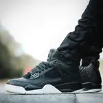 AIR AIR JORDAN 4 PREMIUM “BLACK 黑白巔峰 籃球鞋 819139-010