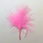 Itty Bitty Marabou Feather Plumage Pack 10 grams - Hot Pink