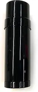 6 ct. Deodorant Twist-up Empty Containers (Black) - for lotion bar, heel balm etc. (2 oz.)