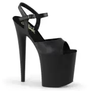 Pleaser Flamingo-809 Pole Dancer Stripper 8 Inches Platform Sandals Heels