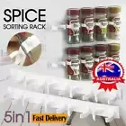 Kitchen Spice Gripper Strip Jar Rack Organiser Storage Holder Wall